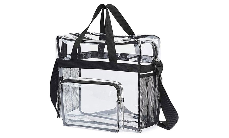 Image 19: N'POLAR Stadium Approved Clear Bag See-Through Transparent Bags (Multi-Options)