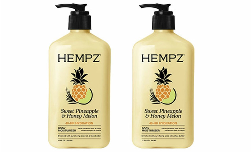 Image 28: Hempz Herbal Body Moisturizer Lotion 17oz each (2 or 3 Pack) 