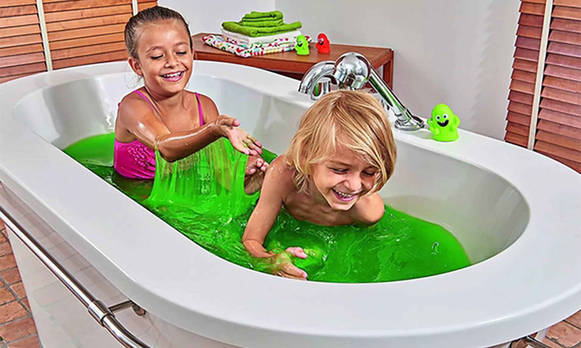 1, 2, 3 ou 4 packs de gels magiques gluants pour bain de slime - Second Medium