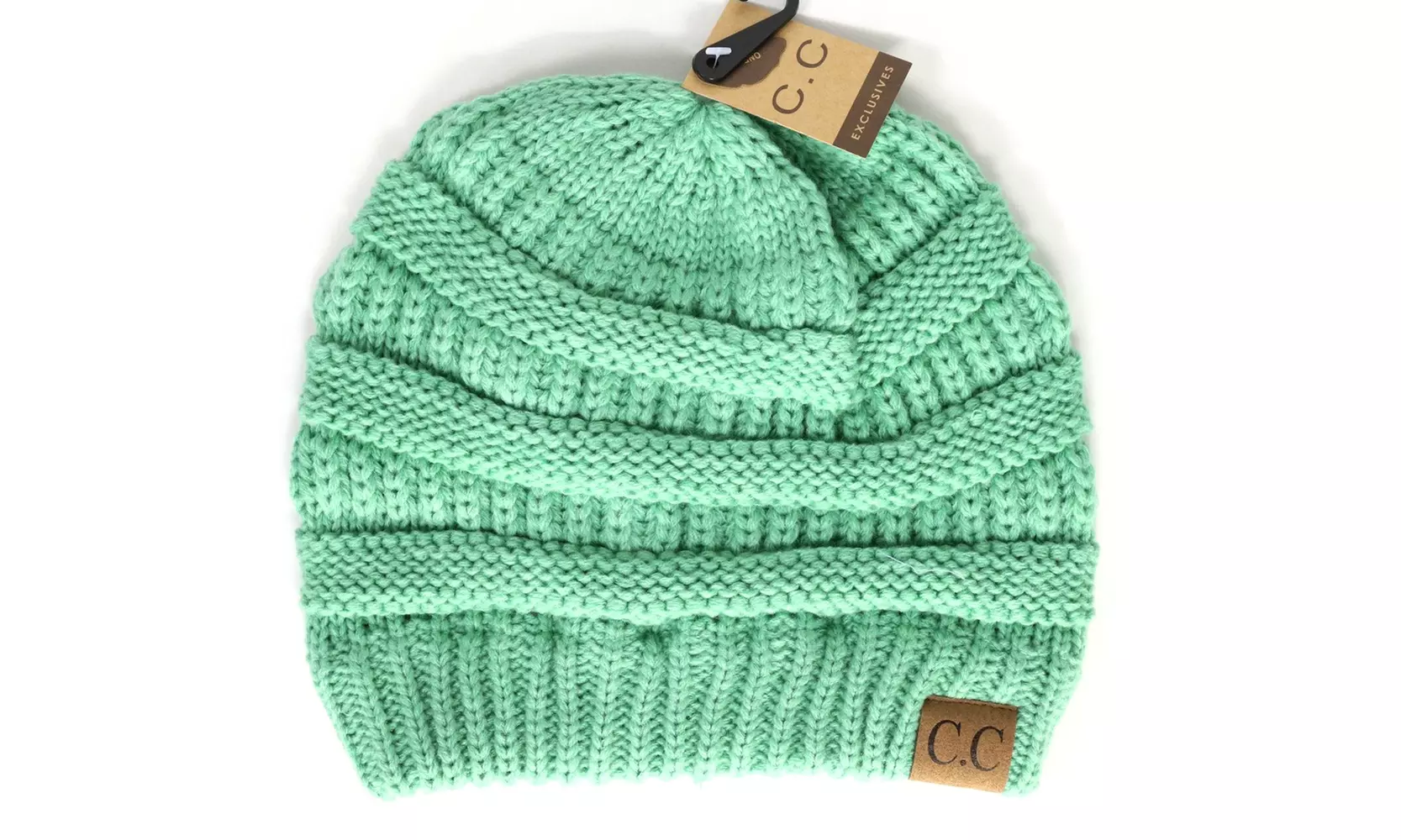 Cheveux Corp. Women's Solid Classic CC Beanie