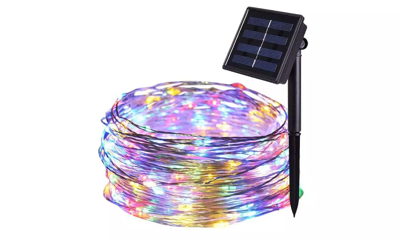 200 Led Solar String Lights Waterproof Fairy Lights for Patio Trees Christmas