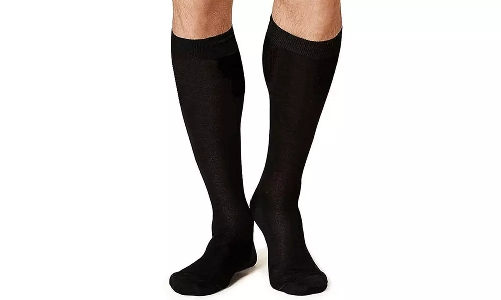 12 paia di calzini da uomo in filo di Scozia