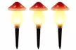 Set of Three or Six Warm White Solar Mushroom Outdoor Garden Lights - Image 6