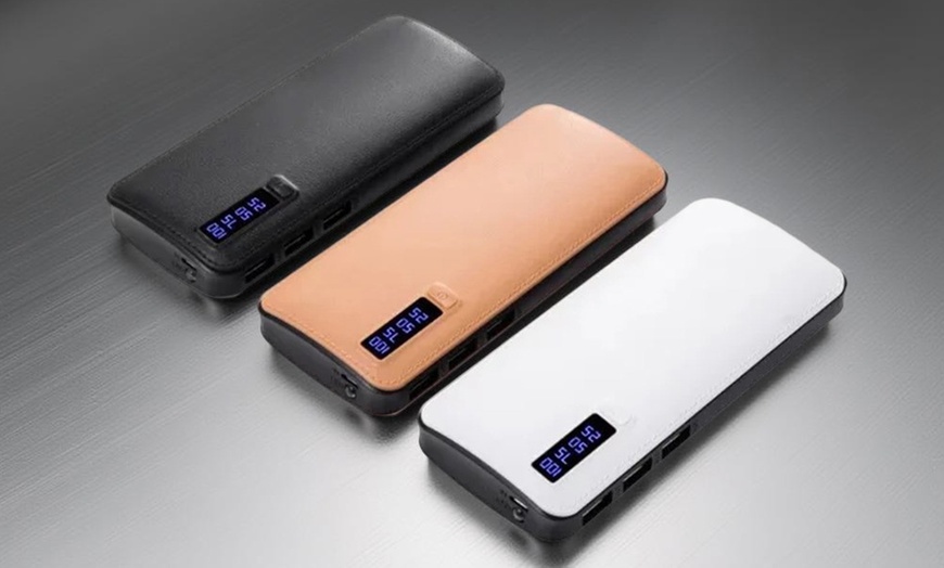 Image 1: Batería portátil con capacidad de 20000 mAh