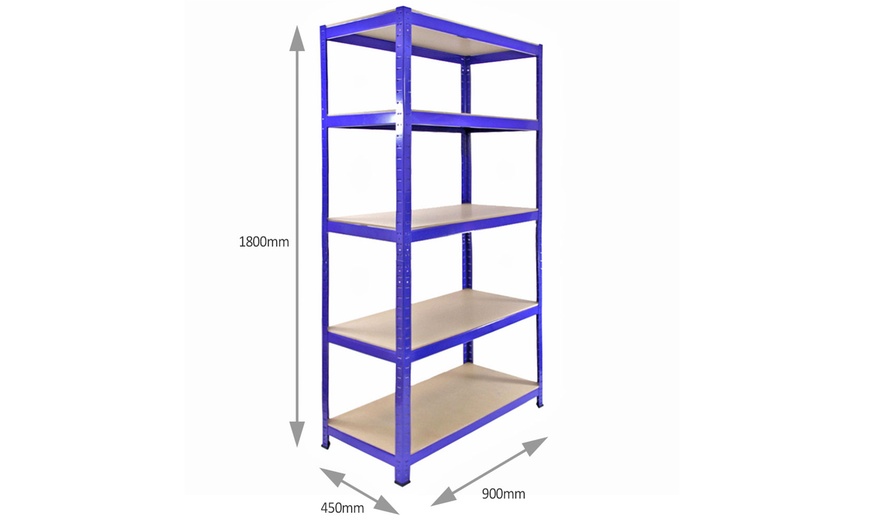 Image 5: 3-Pack T-Rax Garage Racking Units