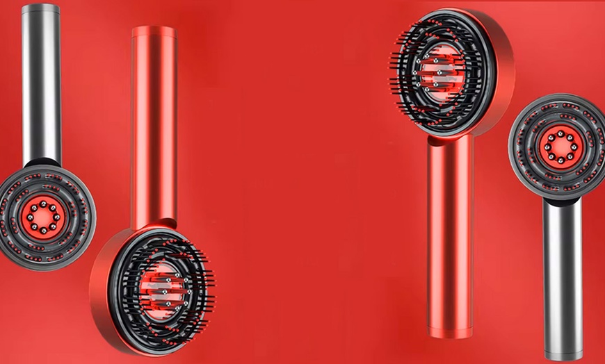 Image 5: Appareil de massage de cuir chevelu avec peigne applicateur d'huile