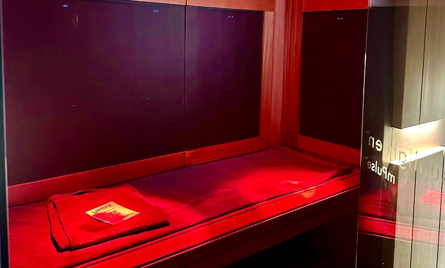 Image 7: 45-Min Infrared Sauna or 60-Min Remedial Massage by Expert Therapists