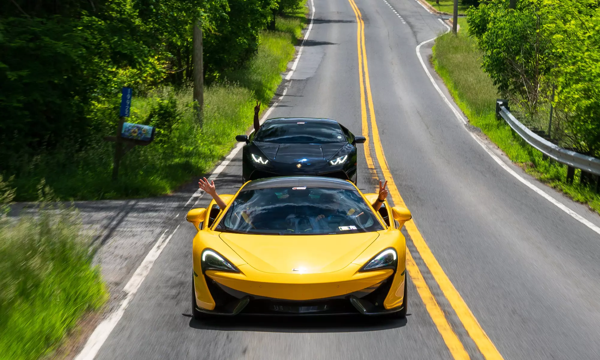 Up to 20% Off Luxury Open Road Exotic Car Driving Experience