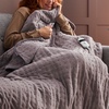 Image 18: Silentnight Luxury Heated Throw, Energy-Efficient Fleece Comfort