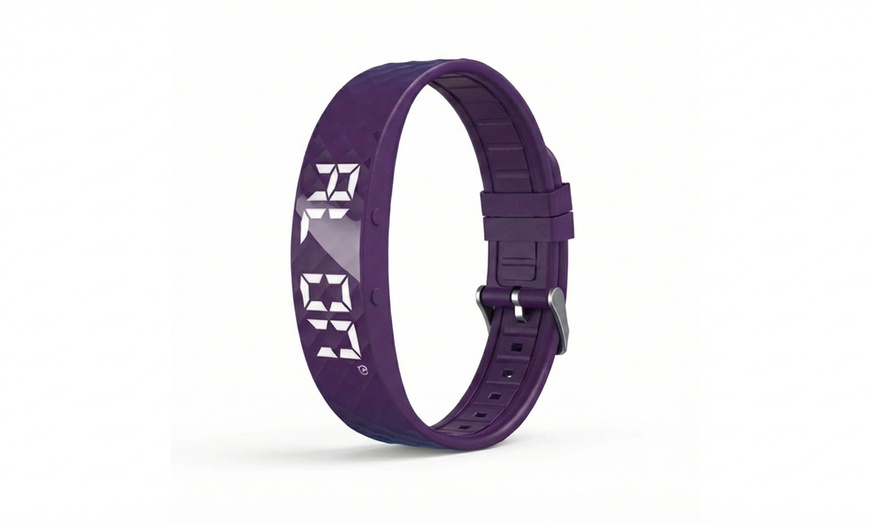 Image 6: Smart Sports and Sleep Monitoring Alarm Wristbands in Assorted Colours