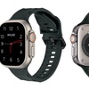 Image 2: Waloo Explorer Rugged Silicone Band: Apple Watch-(Select Size & Color)
