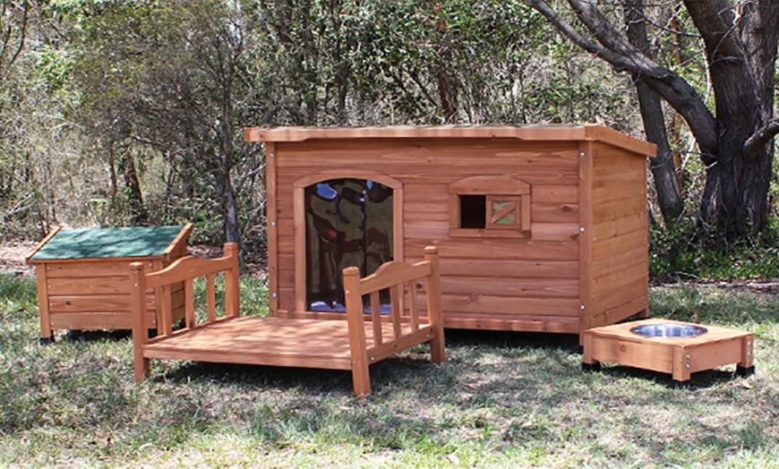 Image 17: Cedar Wood Dog Kennels