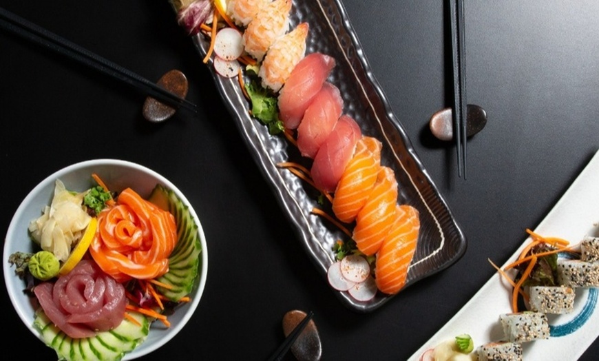 Image 9: Sushi Platter with a Drink each For 2 or 4 People 