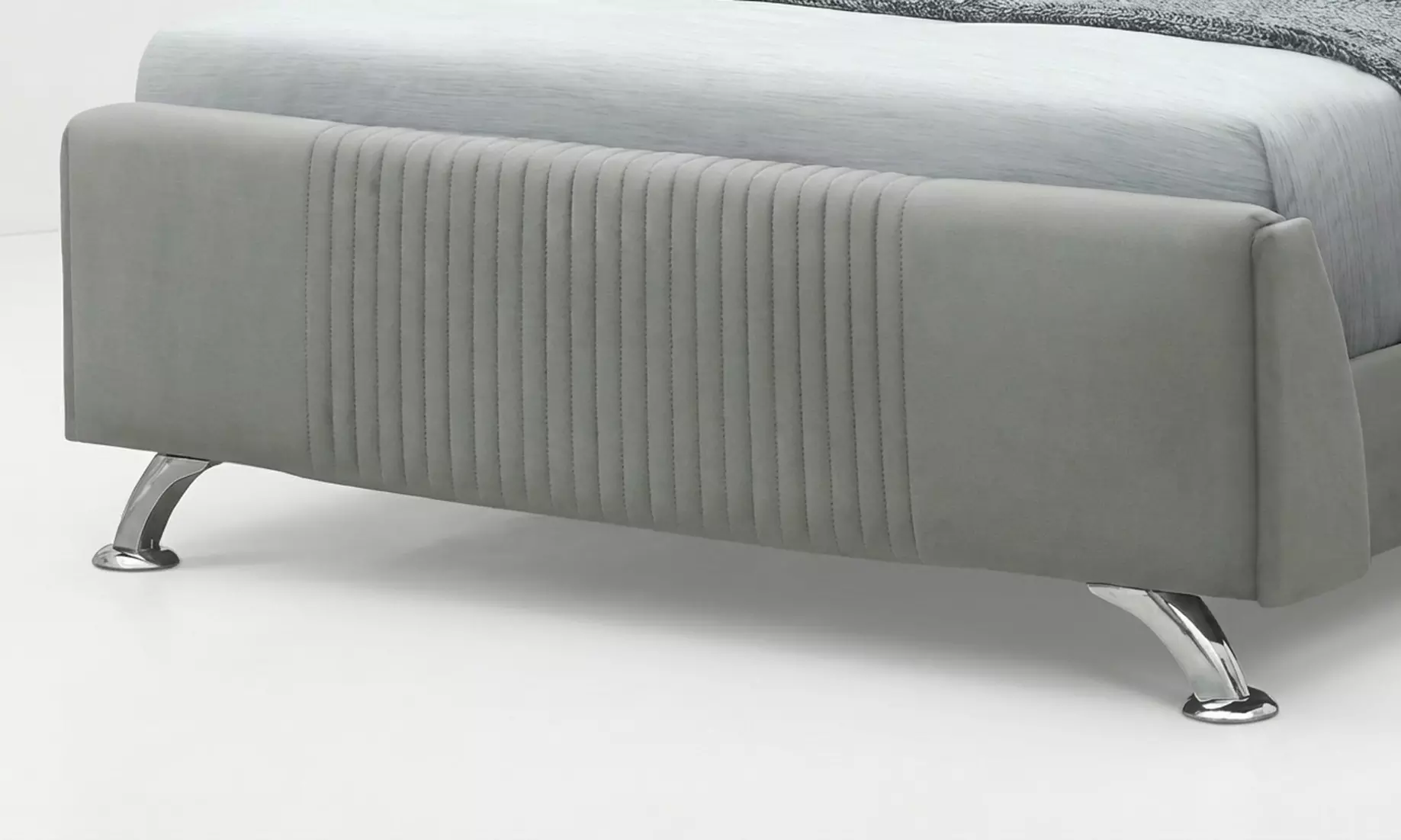 Neptune Upholstered Bed Frame with Optional Pocket Sprung Mattress