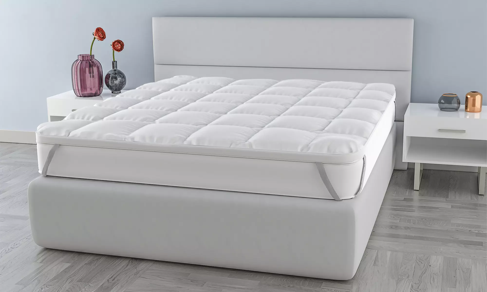Gepolsterter Matratzen-Topper