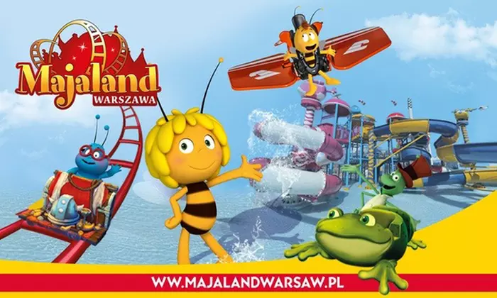 1 Ticket für Majaland Kownaty für 2 Personen