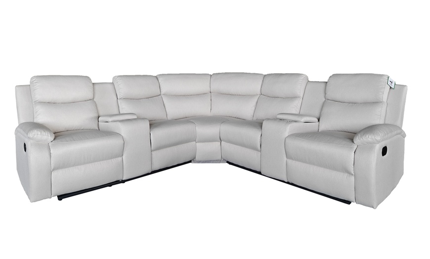 Image 11: Ravello Five Seater Recliner Sofa