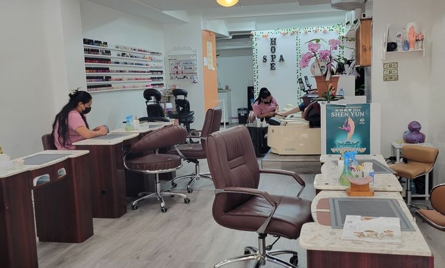 Image 4: Gel Mani, Gel Pedi, or Classic or Gel Mani-Pedi 