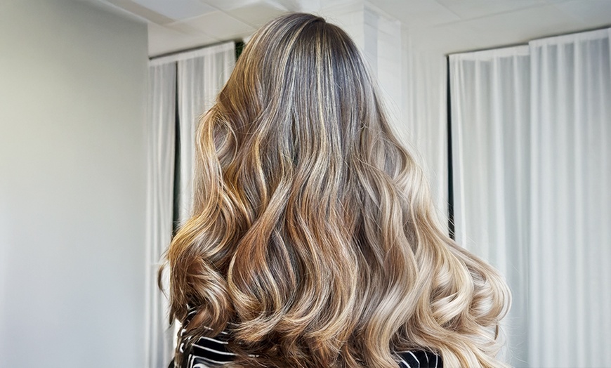 Image 9: Haircut + Condition & Blowdry + Color Options