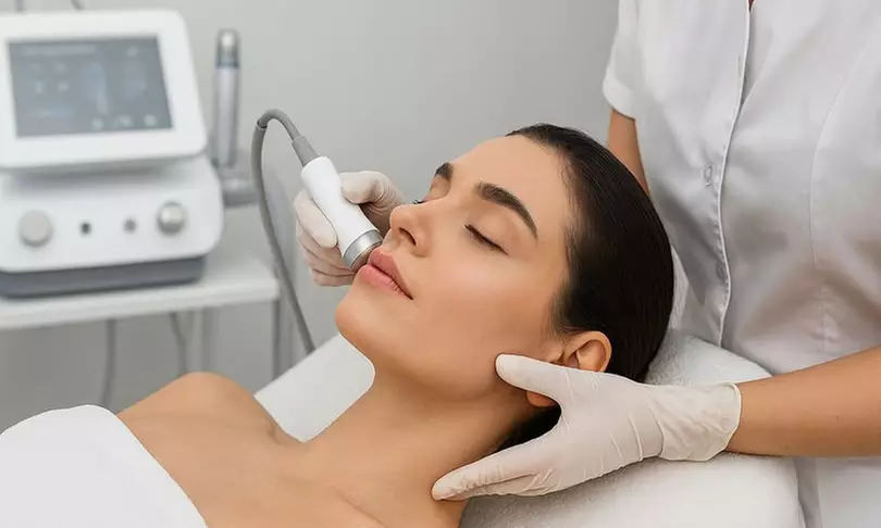 Hasta 4 sesiones de radiofrecuencia en cara y cuello para 1 persona