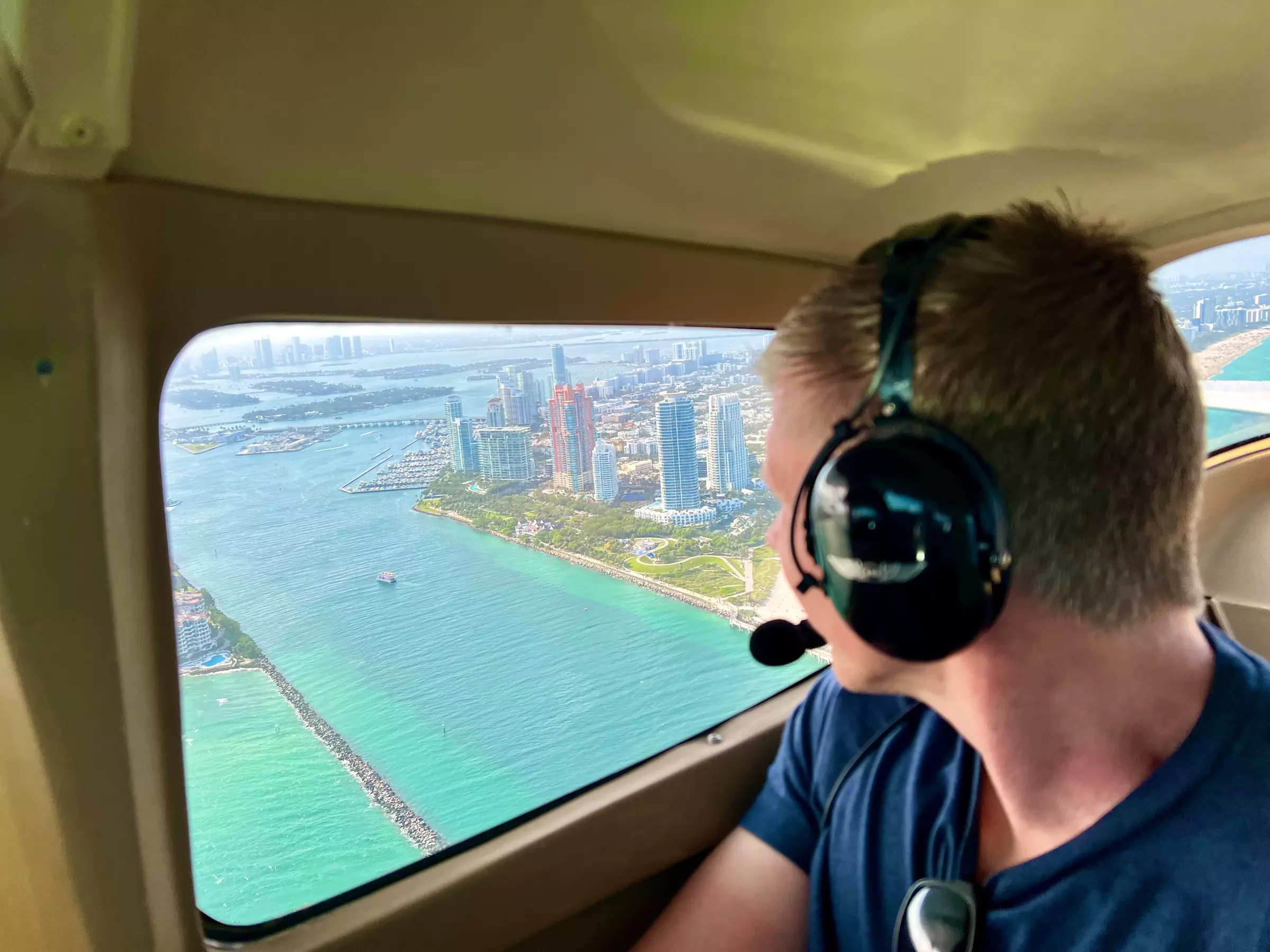 Discover The Best Views Of Miami On a Private Airplane Tour