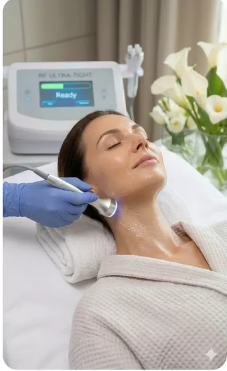 1,3 or 6 RF Skin Tightening  Neck / Face Treatment