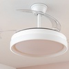 Image 3: Ventilateur de plafond LED avec 4 pales rétractables