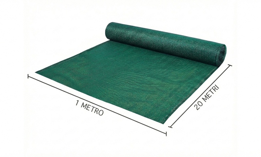 Image 6: Brise-vue et filet d'ombrage en rouleau