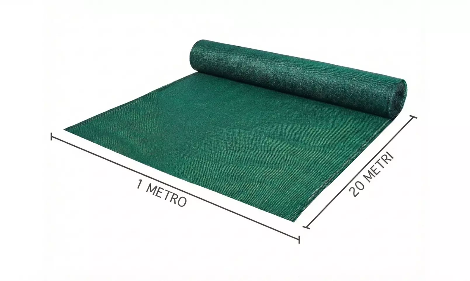 Schaduw- en privacydoek op rol