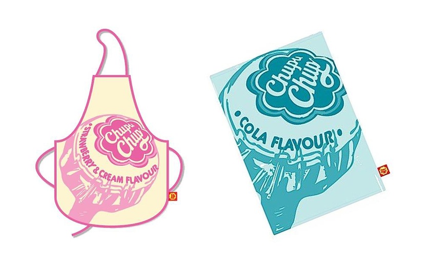 Image 1: Licensed Chupa Chups Tea Towel