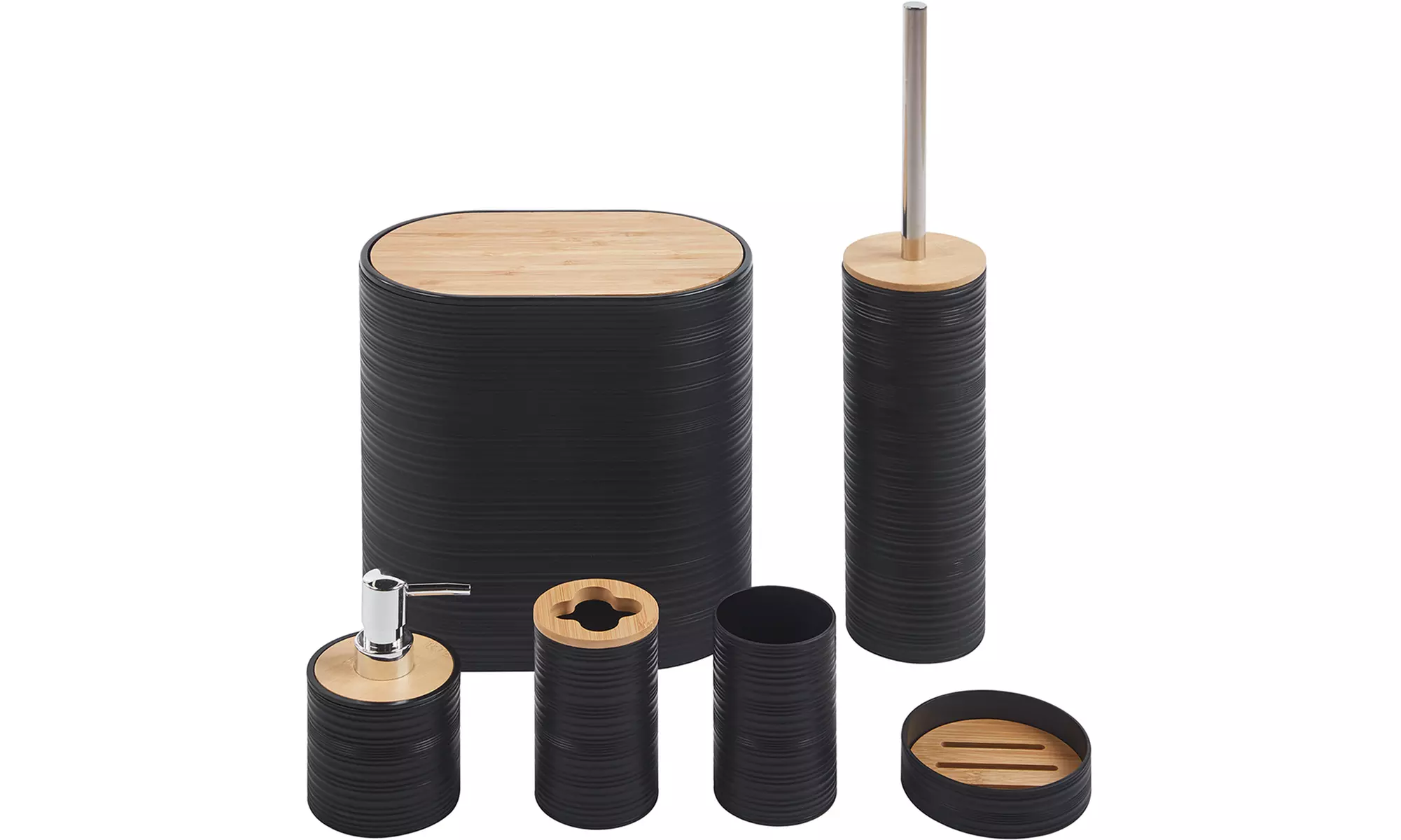 Juego completo de 6 accesorios de baño