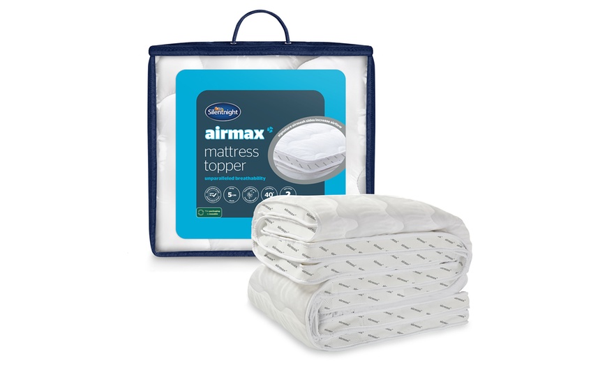 Image 3: Silentnight Airmax Pillows or Silentnight Airmax Mattress Topper 