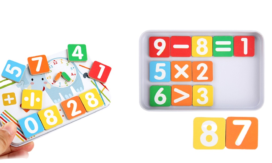 Image 2: 1x oder 2x Magnetisches Mathematik-Lernspielzeug für Kinder
