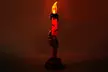 3 Pack Halloween Skull Candle Holder Light Skeleton Hand Lamp Party Bar - Second Medium