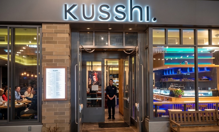 Image 2: Enjoy Kusshi Sushi at North Bethesda Pike & Rose 