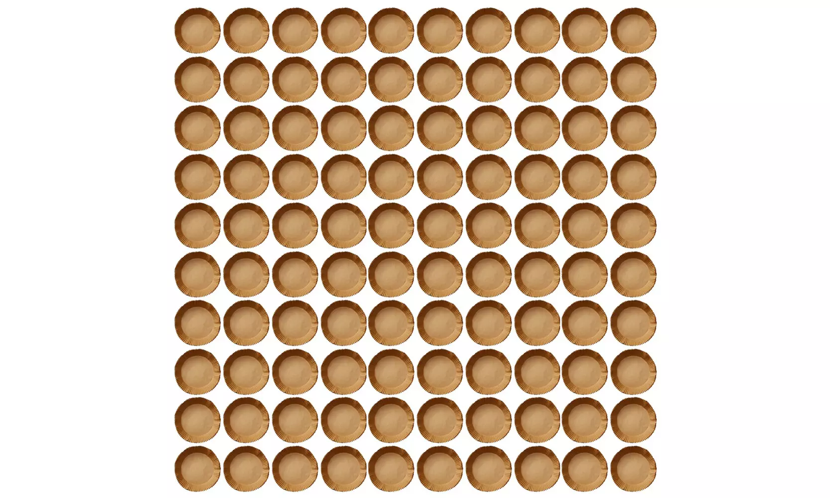 US 100-200Pc Air Fryer Liners Disposable Paper Liner Baking Roast Microwave6.3''