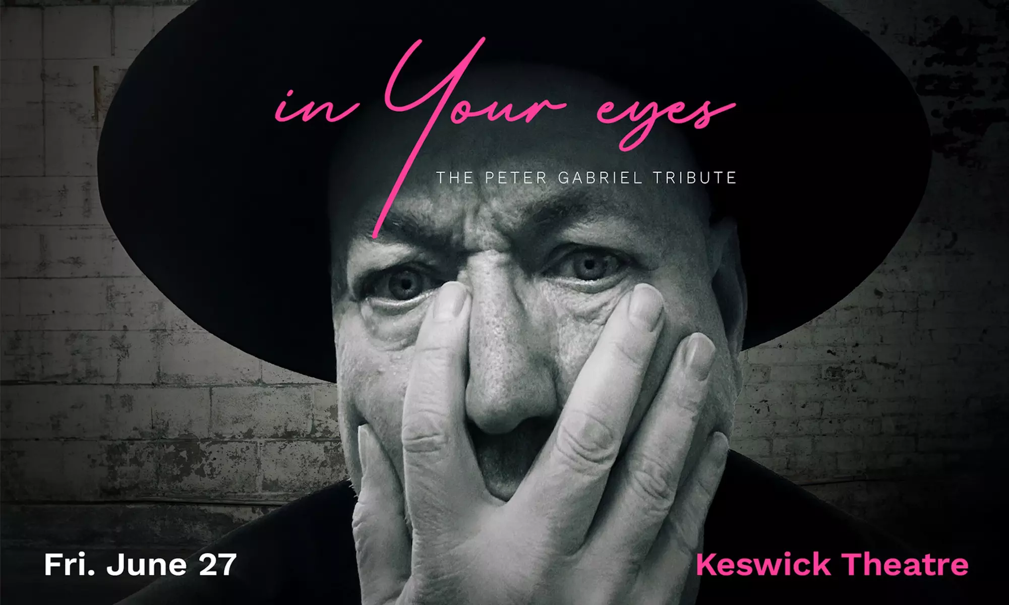In Your Eyes: The Peter Gabriel Tribute on June 27th at 8 PM - Primary Image