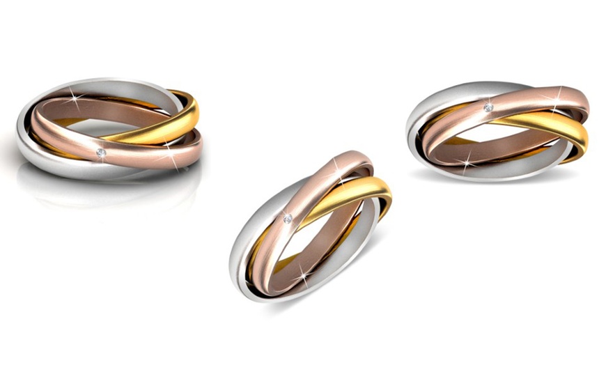 Image 1: Anillo tres alianzas