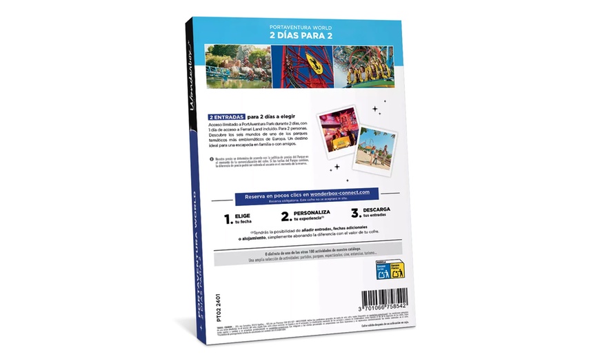 Image 6: Cofre canjeable por acceso ilimitado a PortAventura con opciones extra