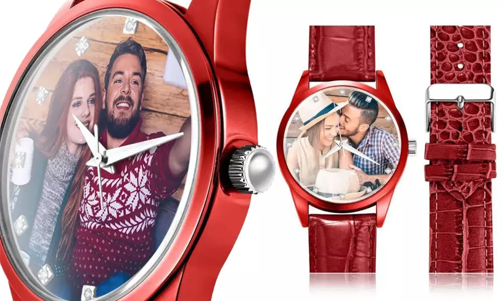 Save Up To 86% on Personalized Watches with Engraving and Photo