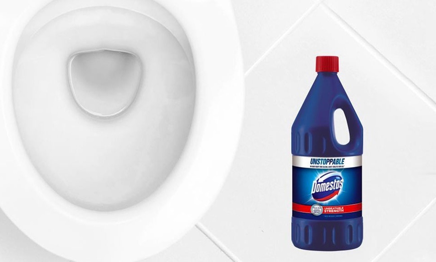 Image 4: Cif Cleaner 500ml, Domestos Bleach 2L and Splesh 72 Toilet Roll