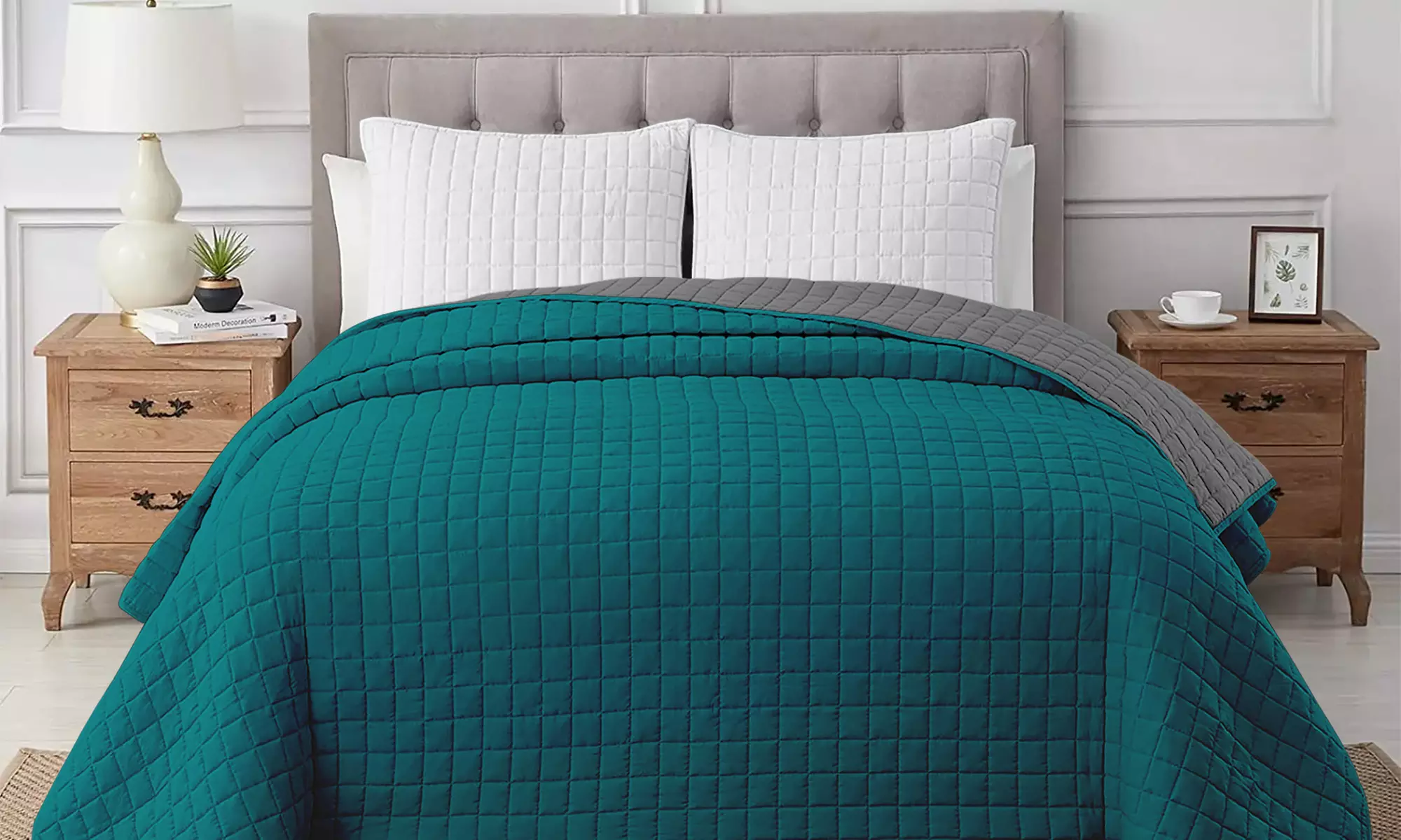 Trapuntino bicolore primavera-estate Made in Italy