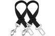 1x, 2x oder 3x Anschnallgurt für Haustiere in Schwarz - Second Medium