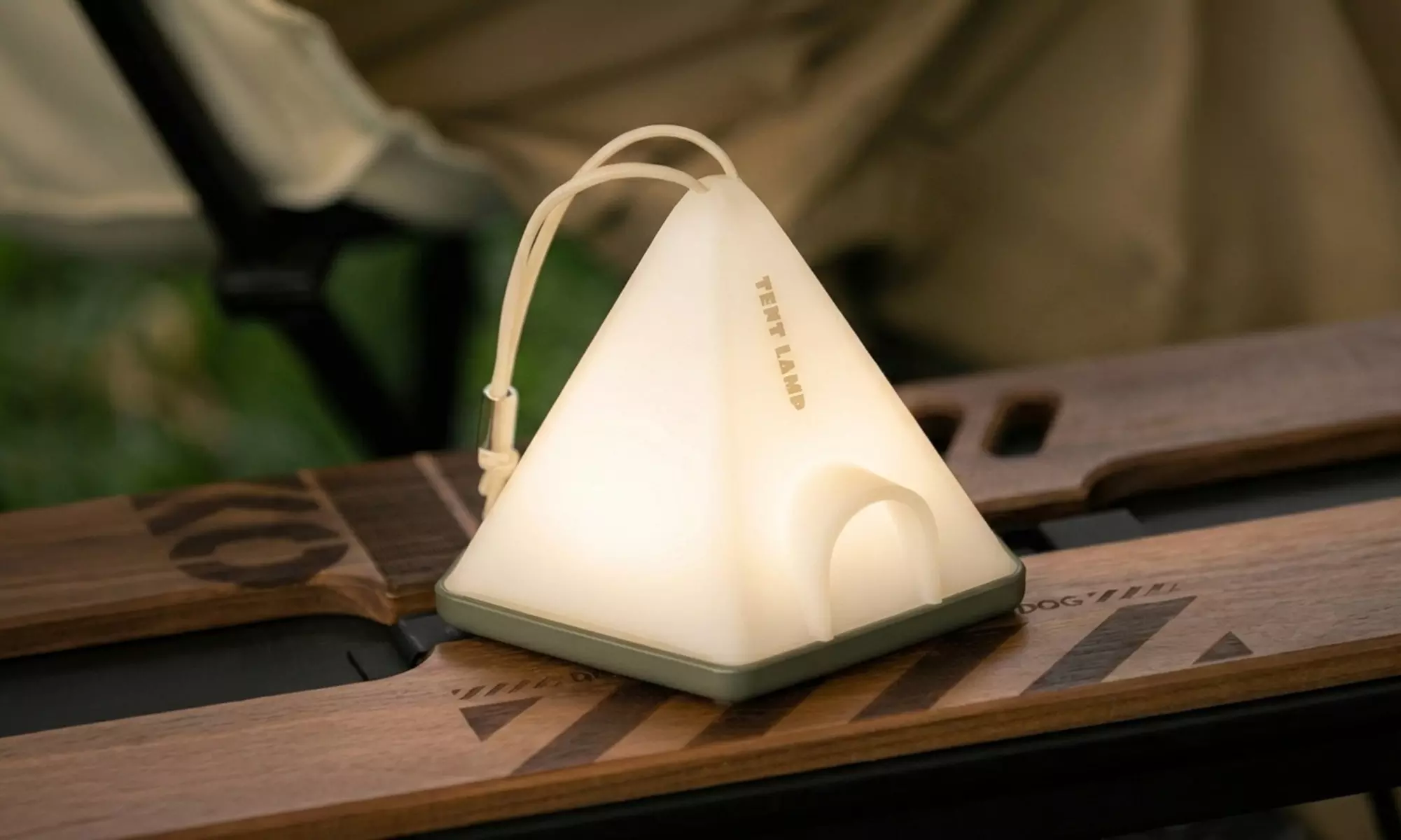 Portable Rechargeable Camping Lantern with 6-Level Dimming