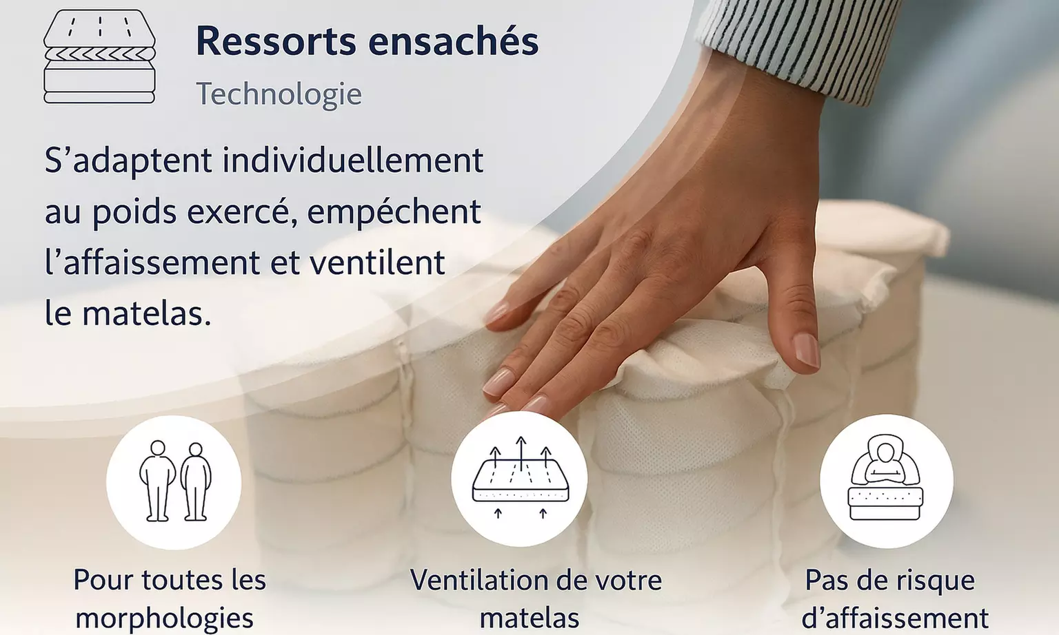 Lit coffre "Megève" en velours, matelas en option, Maison Aubertin