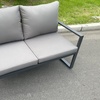 Image 3: Nine-Seater Aluminium Outdoor Furniture Set