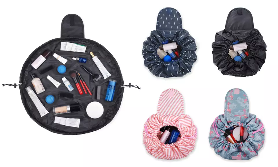 One, Two or Four Cosmetic Travel Pouches - Primary Image