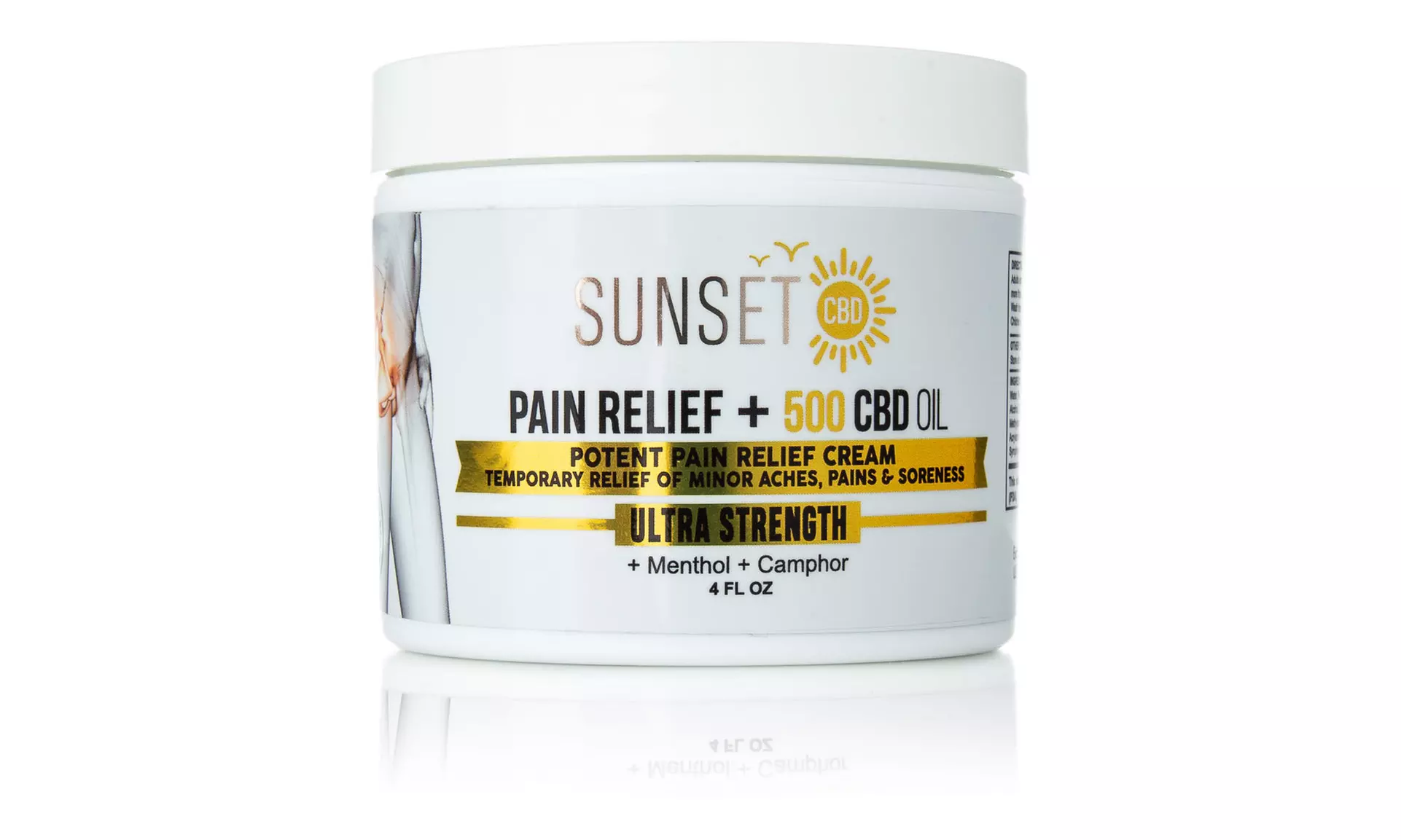 Potent CBD Pain Relief Creams from Sunset - 30 Plus Options - Groupon Exclusive!