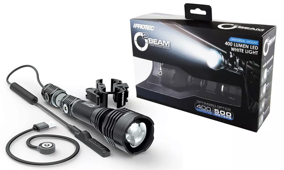 iPROTEC O2 Beam White Outdoor Flashlight - Primary Image