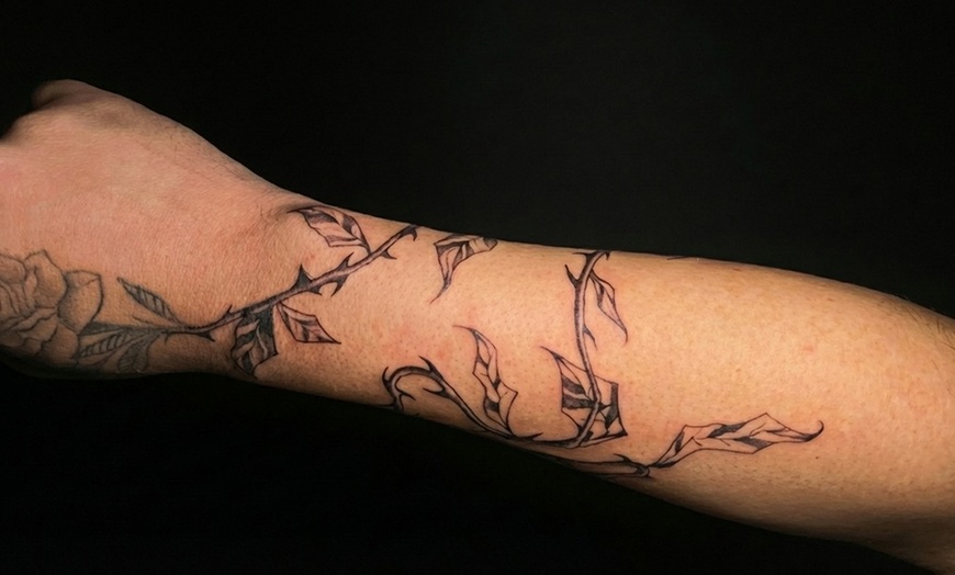 Image 2: Half Day or Full Day Tattoo Sessions for Custom Designs